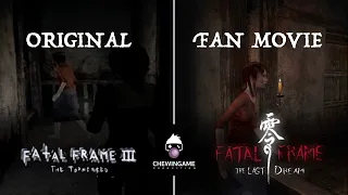 HOW WE MADE OUR FATAL FRAME 3 FAN MOVIE 4K - ORIGINAL vs FAN MOVIE