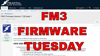 FM3 - Firmware 7.00 Beta 1 Has Been Released!