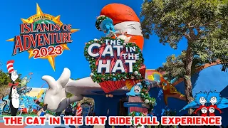 The Cat in the Hat Ride in Seuss Landing at Universal's Islands of Adventure (Jan 2023) [4K]