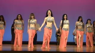 Farasha  & FODSS舞踊団 ベリーダンス Bellydance Drum Solo with ペタシタイコクラス at FODSS Festival 2021