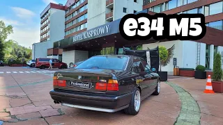 Trzeba było kupić jak były tanie - BMW e34 M5 Zakopane Hotel Kasprowy Professional Autodetailing