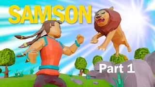 SAMSON: Judge of Israel 👊 Part 1 | Animated Bible Stories | Bibtoons GO