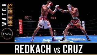 Redkach vs Cruz - HIGHLIGHTS - April 19, 2016 - PBC on FS1