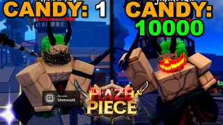 Collecting EVERY Halloween Item In Roblox Haze Piece... Here's What Happened!