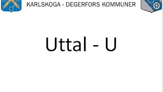 Uttal – U / Vuxnas lärande Karlskoga Degerfors (www.uttal.se)