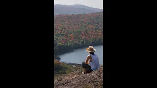 Fall in UP Michigan| Hiking the Escarpment Trail | Lake of the Clouds