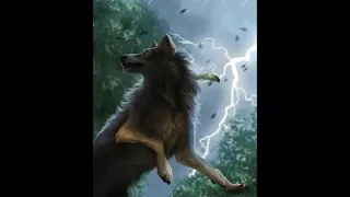 Anime wolf- (nightcore) skillet- the resistance