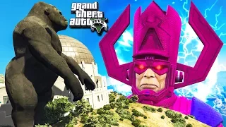 ГТА 5 МОДЫ ГАЛАКТУС ПОЖИРАЕТ КИНГ КОНГА В GTA 5 ! ОБЗОР МОДА GTA 5 ИГРЫ МУЛЬТИК ГТА ВИДЕО GTA 5 МОДЫ