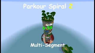 Parkour Spiral 2 Multi Segment Speedrun in 6:59