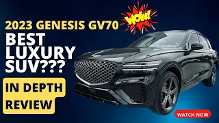 Better than the Porsche Macan? // 2023 Genesis GV70