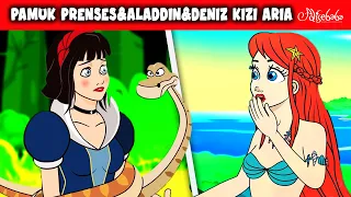 Pamuk Prenses + Alaaddin ve Sihirli Lambası +Küçük Deniz Kızı Aria +Holle Anne | Adisebaba Masallar