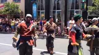 "Frozen" Royal Welcome Parade