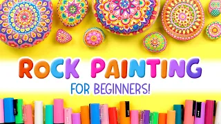 How to Use Posca Markers for Rock Painting: EASY Step-by-Step Tutorial