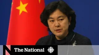 China rejects calls for release of two Canadians, suggests western allies are hypocrites