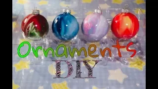 DIY Ornaments Using Acrylic Paint