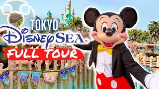 Tokyo DisneySea FULL TOUR | Is This The BEST Theme Park In The WORLD?