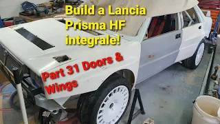 Build a Lancia Prisma HF integrale - Part 31 Doors & Wings