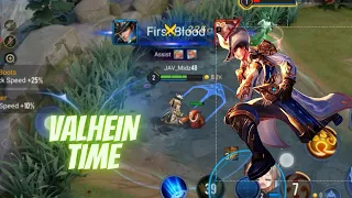 AoV : VALHEIN ATTACK SPEED ABYSSAL LANE. VALHEIN TIME TUTORIAL HERO. ONE SHOT ONE KILL