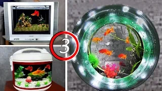 3 CRAZY IDEAS - DIY AQUARIUM