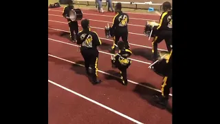 Amazing 5 Year Old Drummer Plays Snare Drum With Drum Line