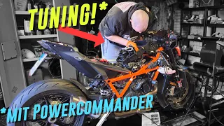 Wir TUNEN  KTM 1290 SuperDuke R 3.0🚀 Werkstatt Power Vlog 1