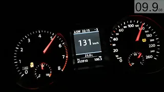 VW Passat b7 2.0 tsi KO4 0-200 KM/H