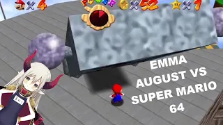 Emma August, tries to play Super Mario 64, dies, rages