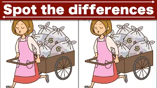 Spot the difference|Japanese Pictures Puzzle No391