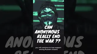 Can anonymous really end the war