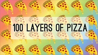 100 Layers of Cheese Pizza!