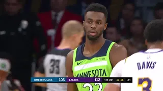 Andrew Wiggins Full Play vs Los Angeles Lakers | 12/08/19 | Smart Highlights