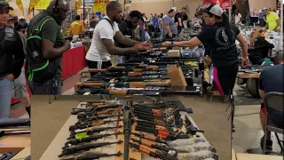 CALIFORNIA GUN SHOW: (Sacramento Gun show vlog)