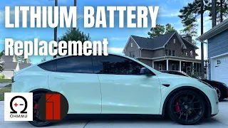Lithium Battery Replacement in my Model Y