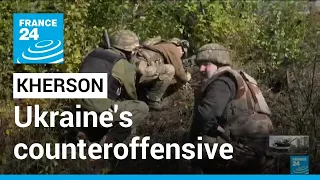 Ukraine's counteroffensive: Soldiers hope to reach Kherson by winter • FRANCE 24 English