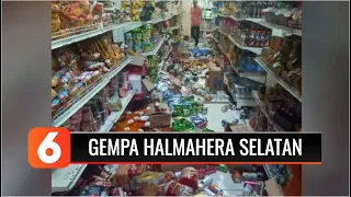 Gempa Magnitudo 5,2 Guncang Halmahera Selatan, Sejumlah Bangunan Rusak | Liputan 6