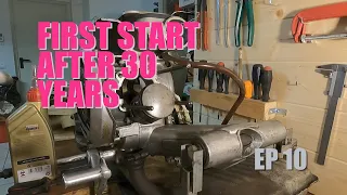 1st START AFTER 30 YEARS + TOP END REPLACEMENT | Vespa 150 GL / PX 125 / largeframe | Ep.10