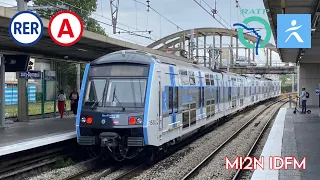 Le MI2N IDFM en test sur le RER A. (+ bonus à la fin)