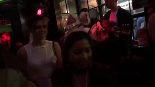 Badass temple bar live music on a Saturday night Ireland Dublin 2018