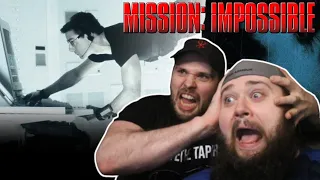 MISSION IMPOSSIBLE (1996) TWIN BROTHERS FIRST TIME WATCHING MOVIE REACTION!