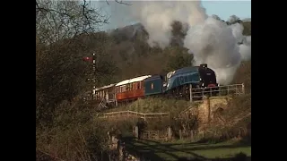 B 1's B.R black and Apple green in action on NYMR PLUS Gresley.