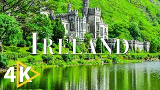 FLYING OVER IRELAND (4K UHD) - Relaxing Music With Beautiful Nature Videos - 4K Ultra HD Video
