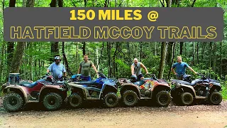 Hatfield McCoy Trails | 150 Miles on ATVs | Indian Ridge, Pocahontas, Pinnacle Creek