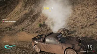 Forza Horizon 5 Volcano objectives (seismometer, thermal suit, hot spring lake sample, buggy)