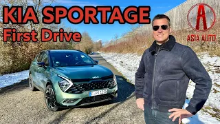 2022 Kia Sportage 1.6 T-GDI AWD: Full English Review | Test Drive | 48V Mild-Hybrid