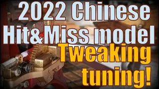 Tuning tips - tweaking 2022 Chinese Hit and Miss Model Engine! Enjomor Hit and Miss Engine