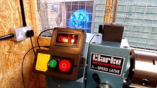 Clarke CL430 Lathe Upgrade Mod - Tachometer RPM Speed Meter