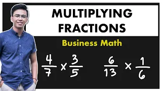 MULTIPLYING FRACTIONS - @MathTeacherGon