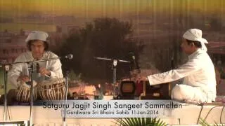 Ustad Zakir Hussain during Satguru Jagjit Singh Sangeet Sammelan, Sri Bhaini Sahib