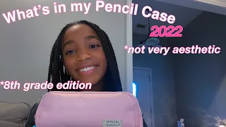 What's in my pencil case 2022|*back to school stationary* | Addison Harris