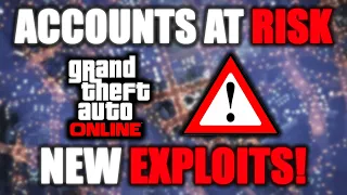 WARNING! DO NOT PLAY GTA ONLINE PC! YOUR ACCOUNT IS AT RISK OF CORRUPTION FROM NEW EXPLOITS!